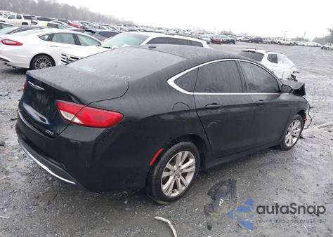 2015 Chrysler 200 Limited from USA, damaged, VIN 1C3CCCAB1FN695451